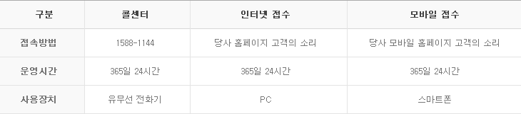 콜센터:1588-1144, 홈페이지:www.kdnavien.co.kr